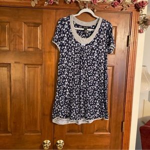 Rene Rofe nightgown, short sleeve, XL,like new condition